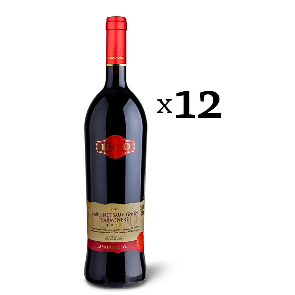 Casa Donoso Super Premium 1810 750 cc Caja 12 Botellas