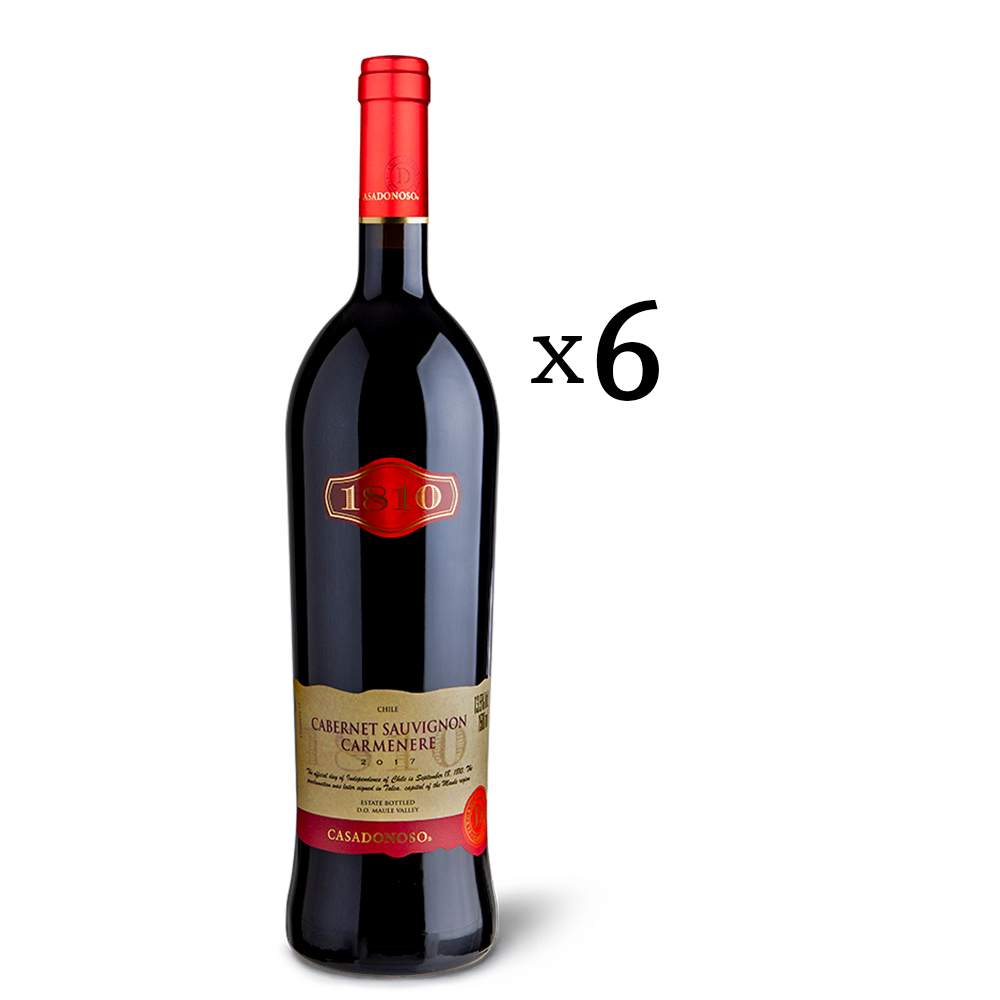 Casa Donoso Super Premium 1810 750 cc Caja 6 Botellas