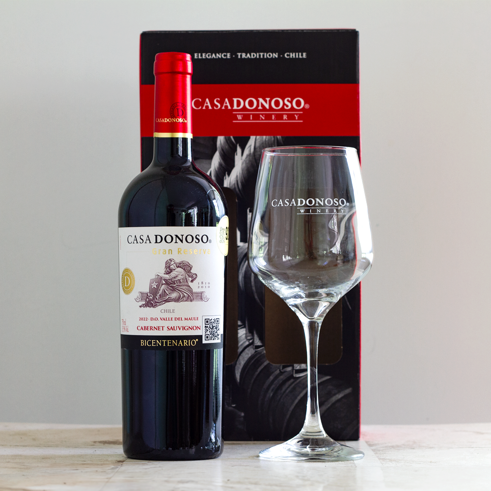 Pack de regalo: Copa + Vino Gran Reserva