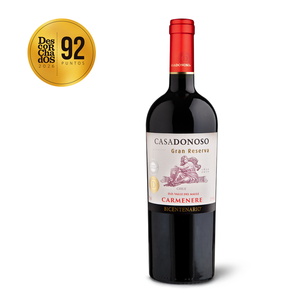 Casa Donoso Gran Reserva Bicentenario Carmenere 750 cc
