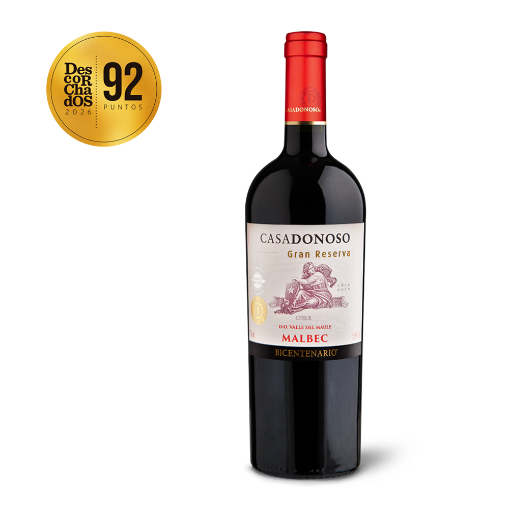 Casa Donoso Gran Reserva Bicentenario Malbec 750 cc