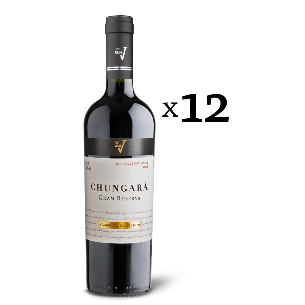 San V Gran Reserva Chungara Cabernet Sauvignon 750 cc CAJA 12 botellas