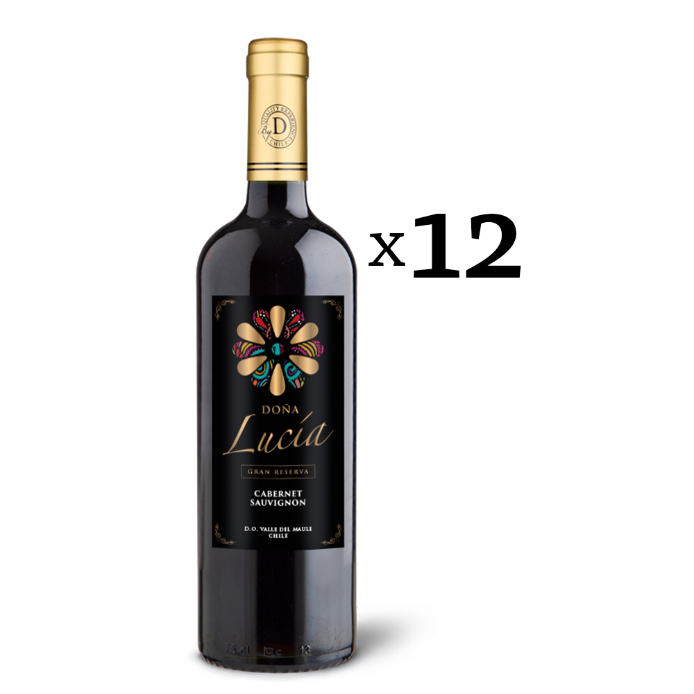 Doña Lucia Gran Reserva Cabernet Sauvignon 750 cc Caja 12 botellas