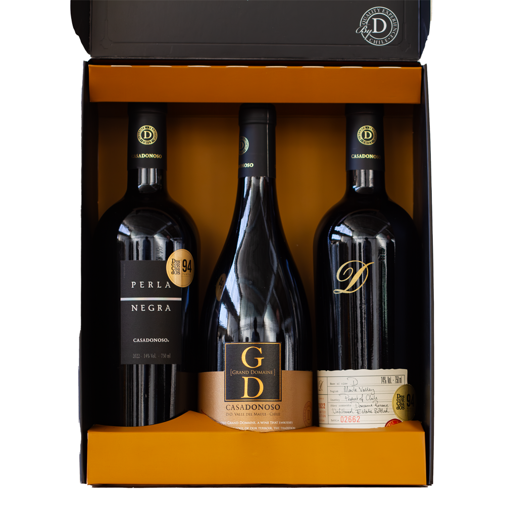 Casa Donoso Caja Iconos 3 botellas 750 cc