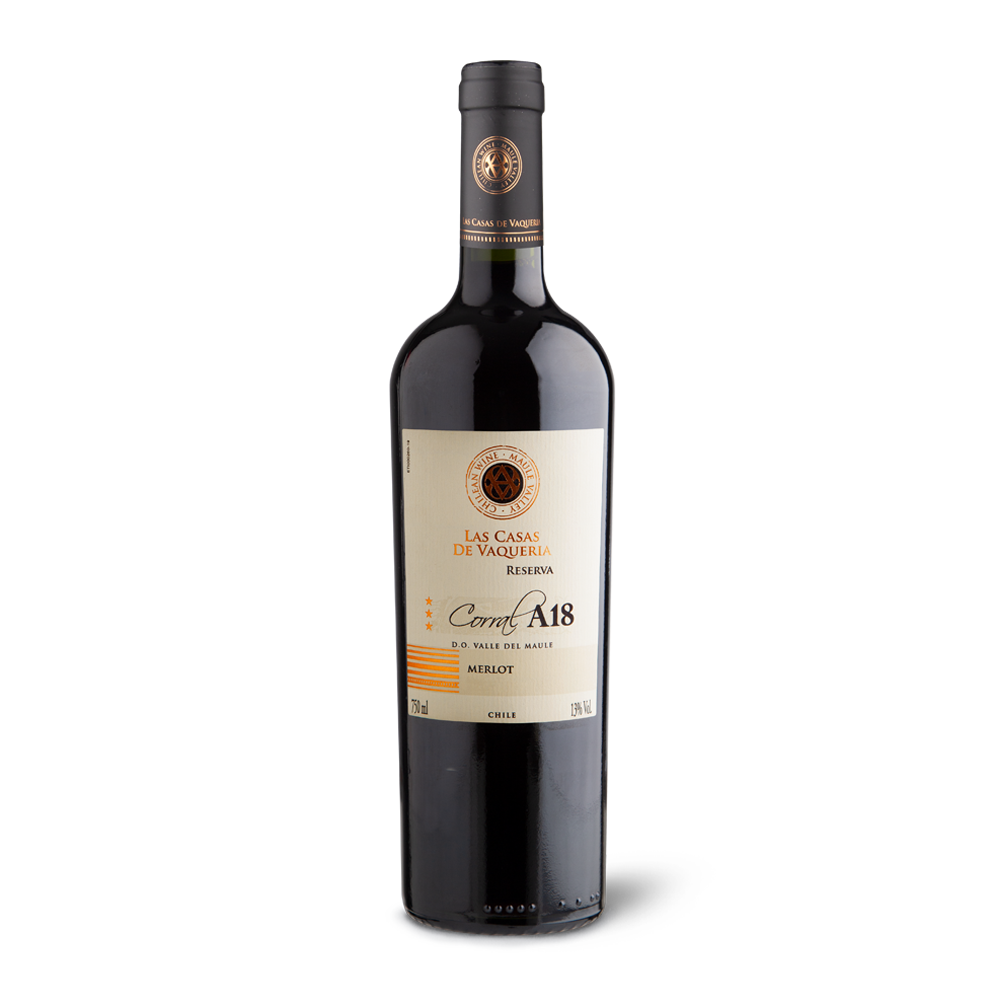 Las Casas De Vaqueria Reserva Corral Merlot 750 cc