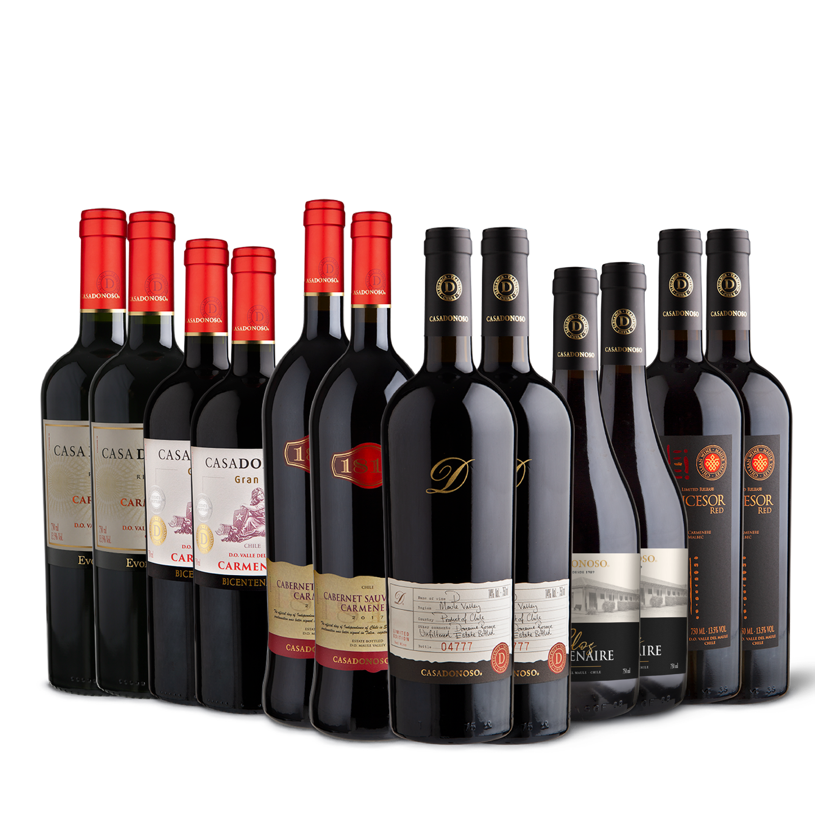 Pack Los reyes del carrete (12 botellas)
