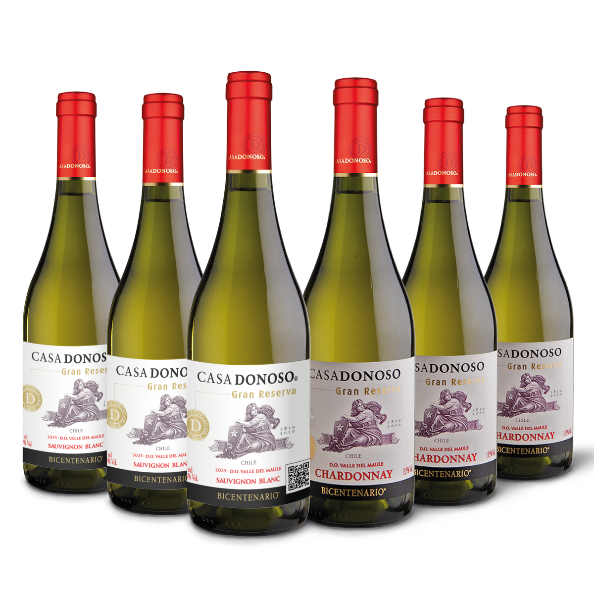 Pack Bicentenario Gran Reserva blancos (6 botellas)
