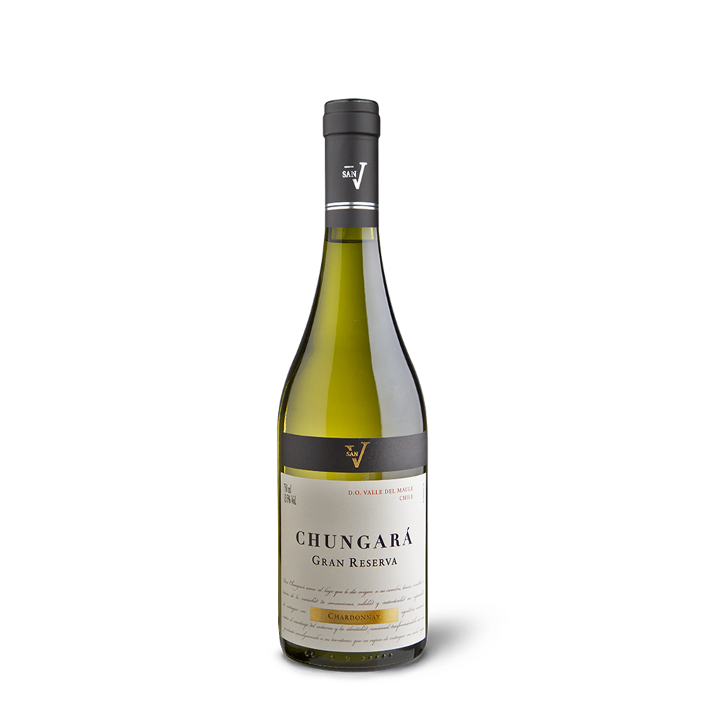 Chungará Gran Reserva Chardonnay 750 cc (etiqueta antigua)