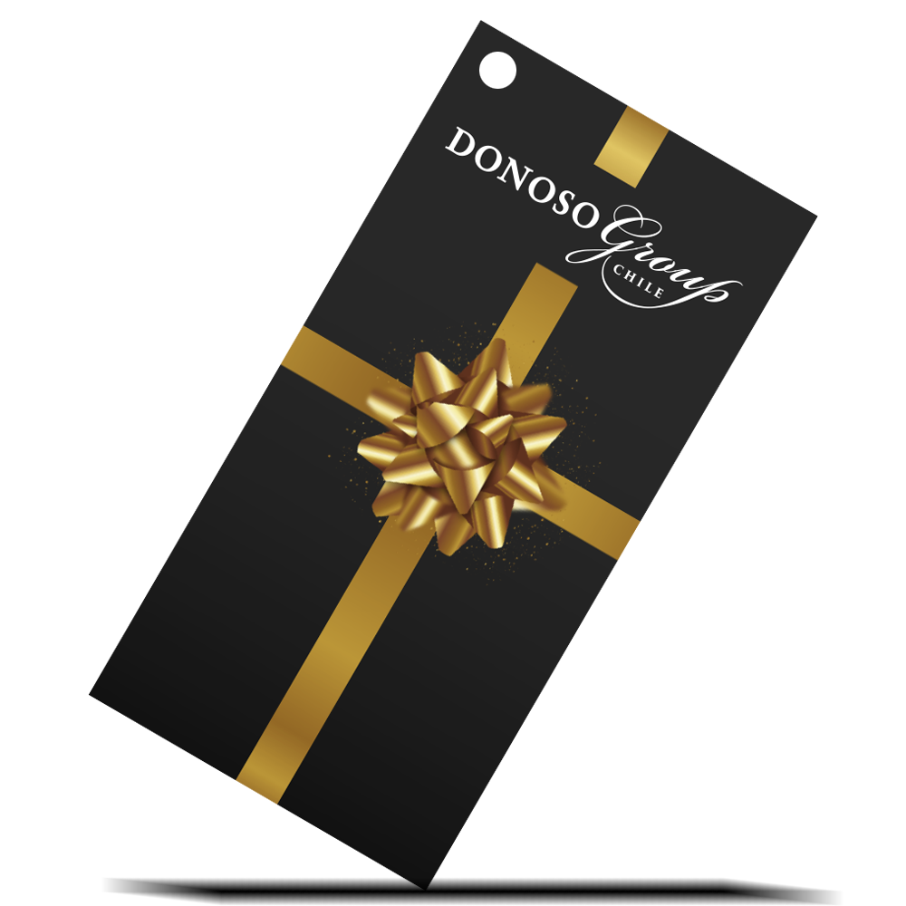 Tarjeta de regalo personalizada Donoso
