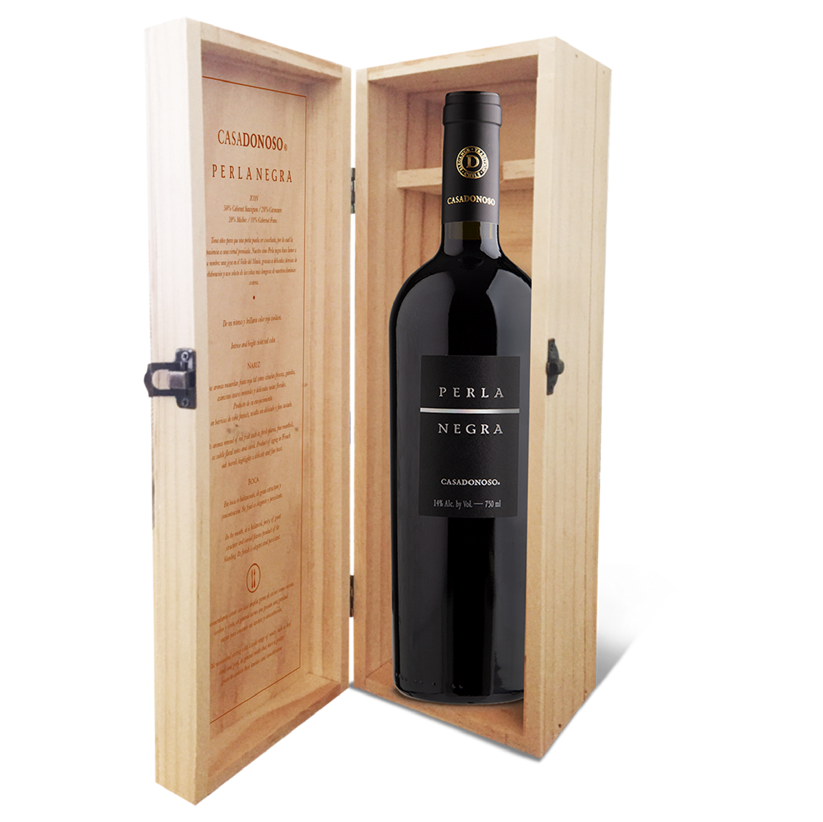 Casa Donoso Icono Perla Negra 750 cc